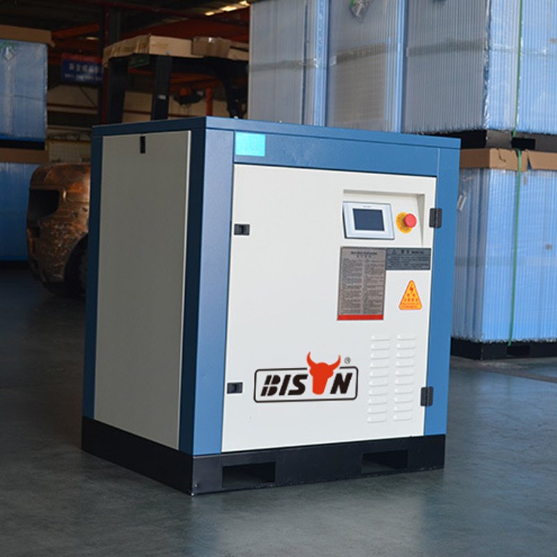 Ultra-quiet Industrial Compressor 7.5kw 11kw 15kw 22kw 37kw Variable Speed Rotary Screw air Compressor with air Storage tank