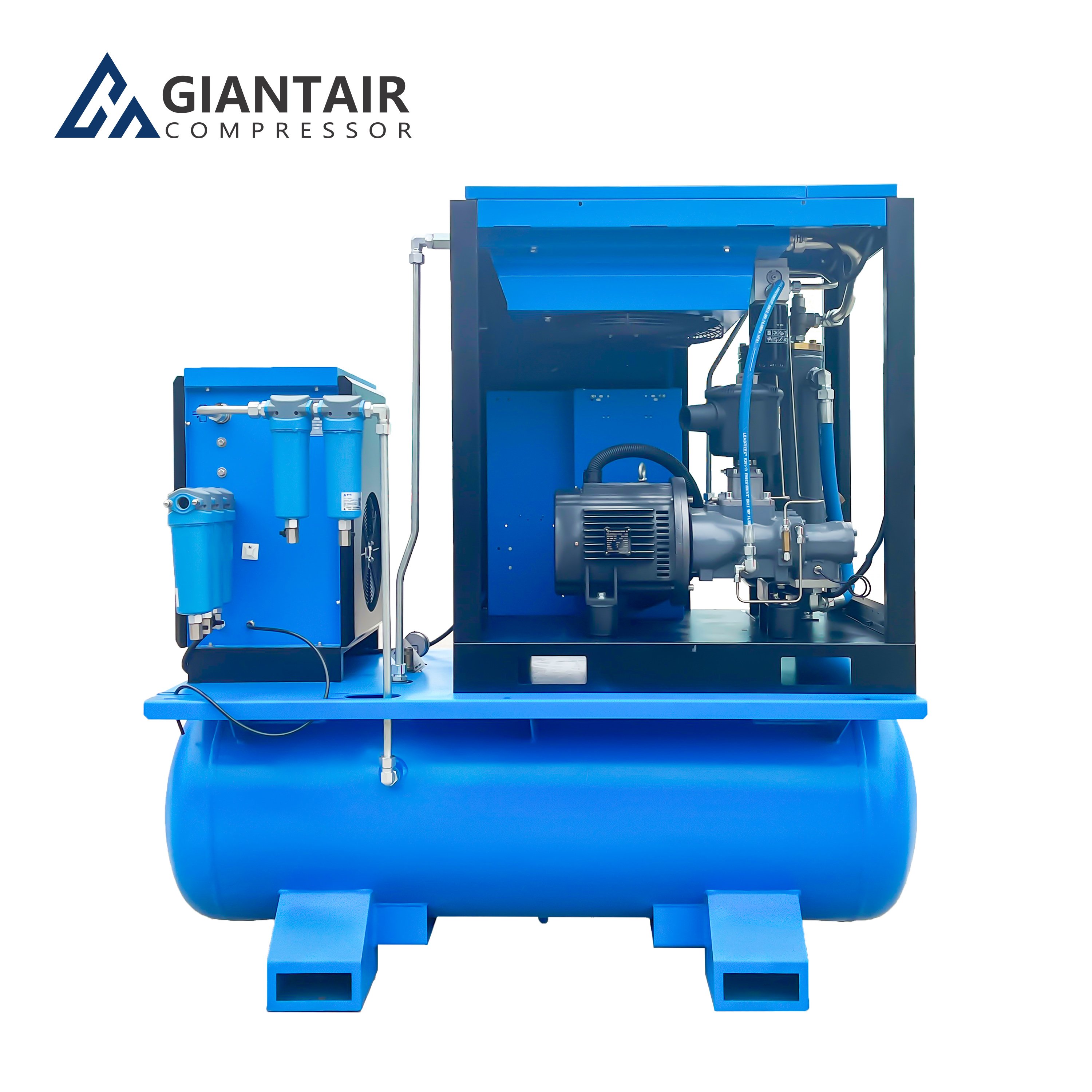 GiantAir General Industrial air Compressors 5.5kw/7.5kw/11kw/15kw All in One Compressor Air-compressors