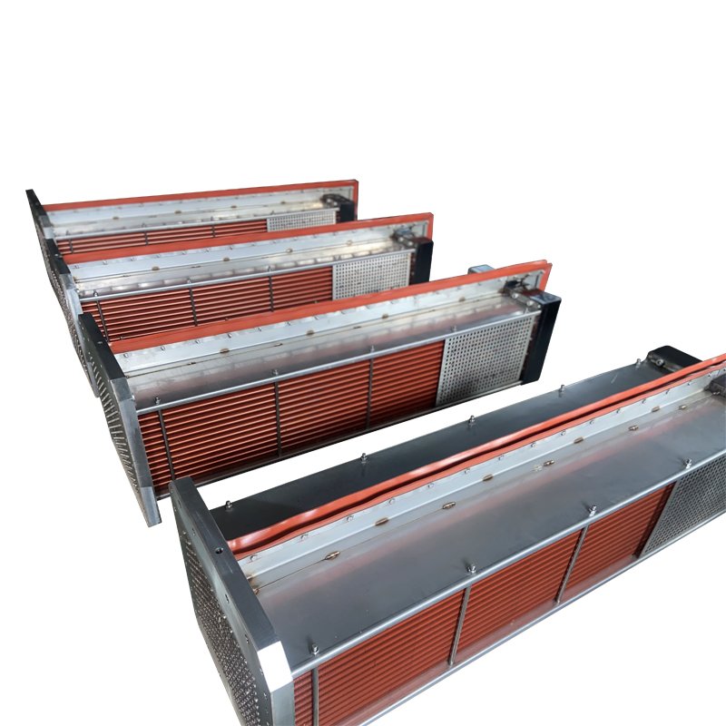 Quality Assurance Finned Tube Heat Exchangers Quick Cool Ventilation Systems Condenser for air Compressor Cooler