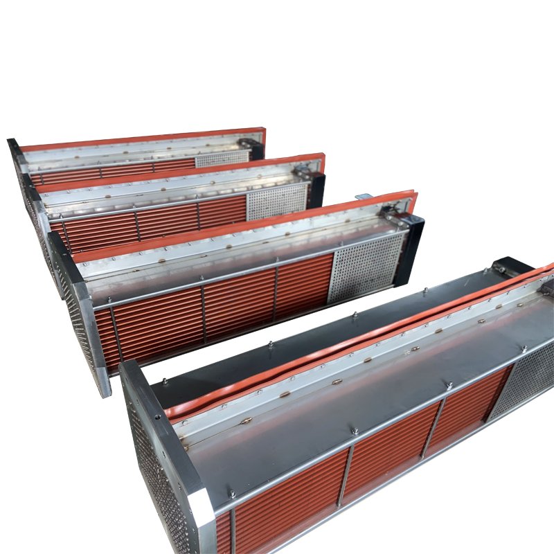 Quality Assurance Finned Tube Heat Exchangers Quick Cool Ventilation Systems Condenser for air Compressor Cooler