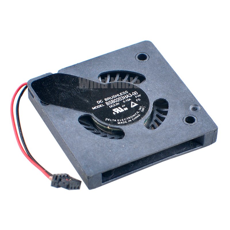 BSB0203HA3-00 2cm 20mm Blower Fan 20x20x4mm DC3V 0.10A Micro Ultra-thin Cooling Fan for Drones 4k Cameras AR VR