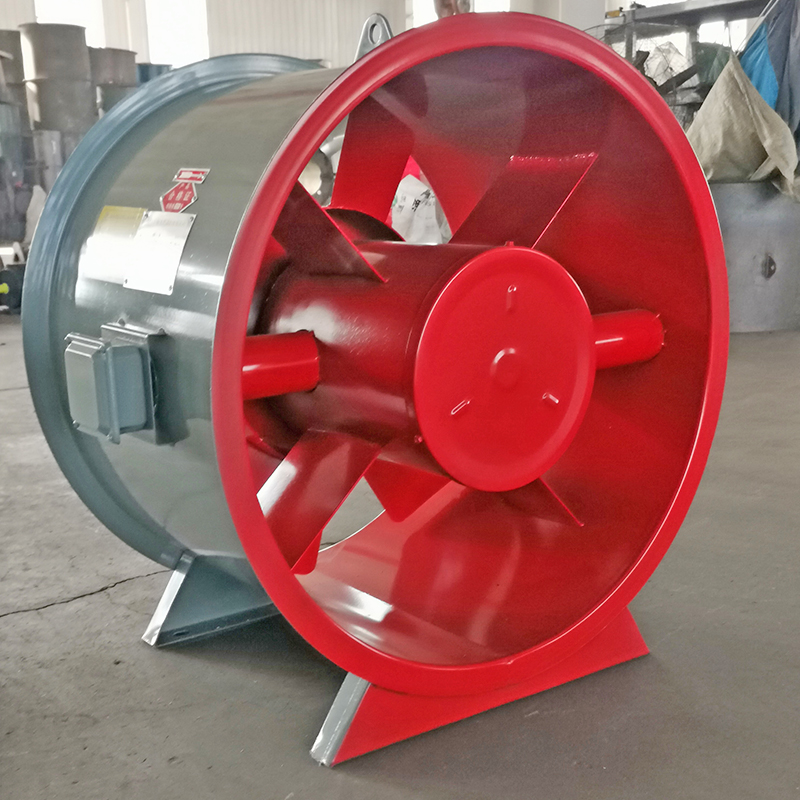 Energy-Saving 5HP 3.7KW Cast Iron Axial Flow Fan Large Air Volume Low Noise Free Standing Mounting OEM ODM 380V Electric Product