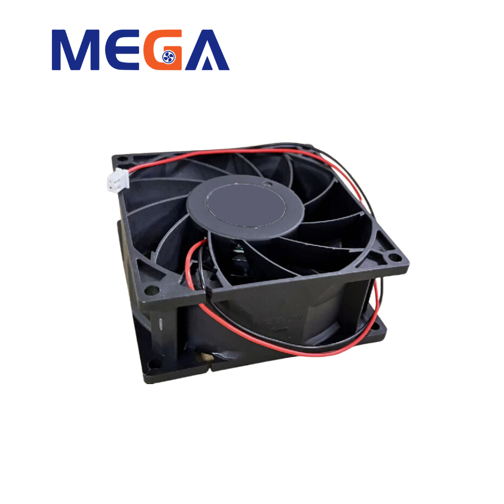 7000RPM 92x92x38mm Efficient Fan for Inverters and ECUs Energy Efficient Low Noise Cooling Fan