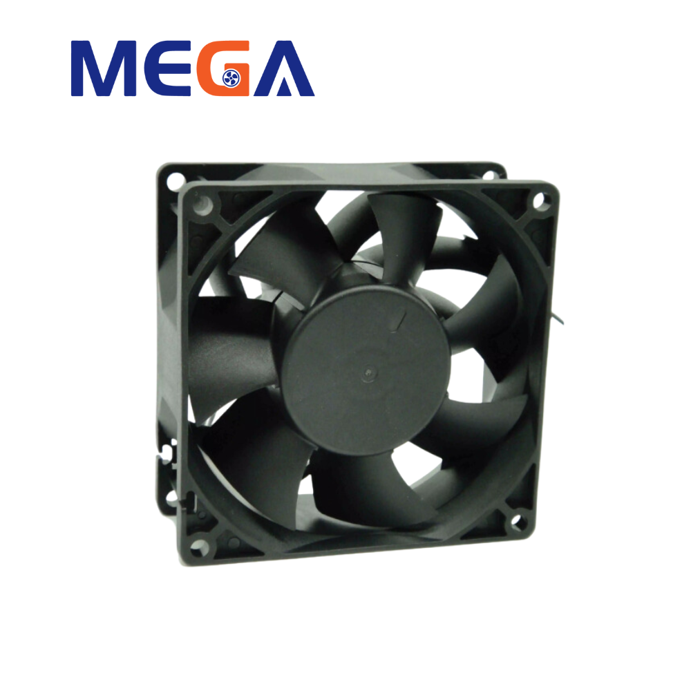 7000RPM 92x92x38mm Efficient Fan for Inverters and ECUs Energy Efficient Low Noise Cooling Fan