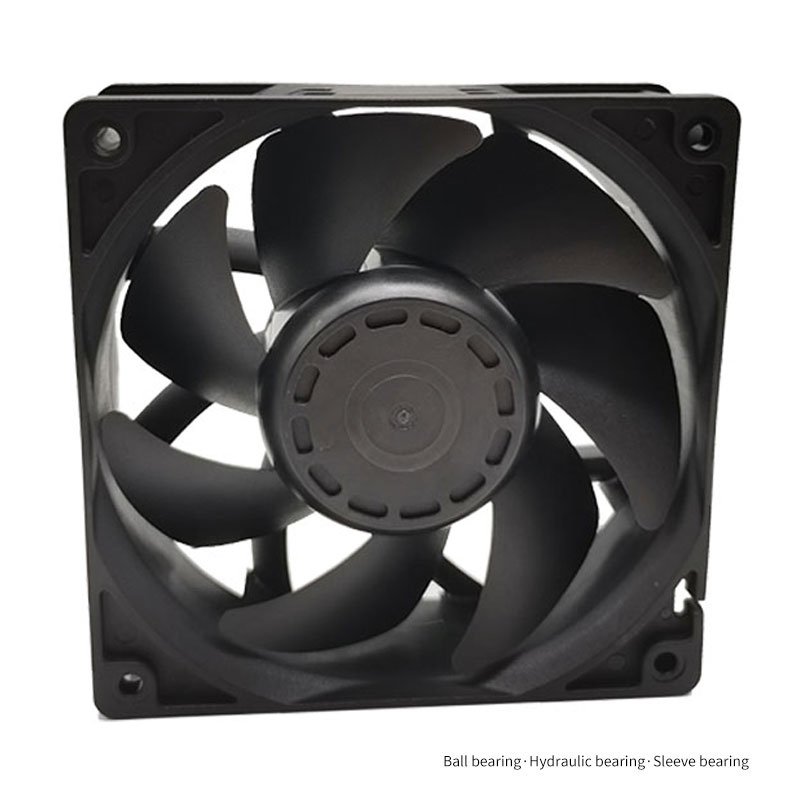 China Factory Dc 24V 12038 Cooling Fan 120mm 120*120*38mm 2Pin Connector Brushless Cooler Radiator Fan