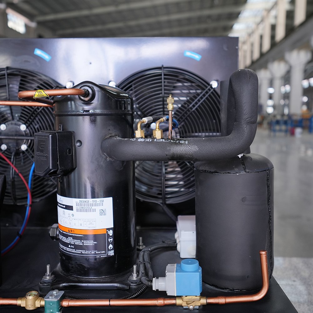 15Hp Automatic Air Cooled Refrigeration Freezer Semi-Hermetic Condensing Unit for Restaurant Cold Storage Room