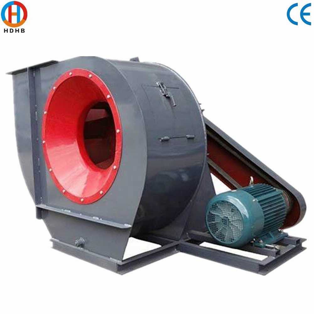AC Induced Draft Centrifugal Fan Heat Resistance 220V/380V Stainless Steel Cast Iron Blades Boiler Restaurant OEM Customizable