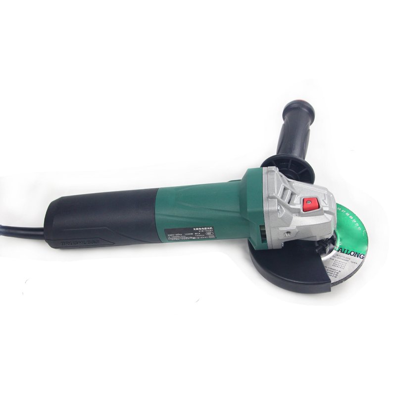 Hot Sale 125mm 1250W Industrial/DIY Hand Angle Grinder with Soft Grip Slide Max Duty Motor Switch