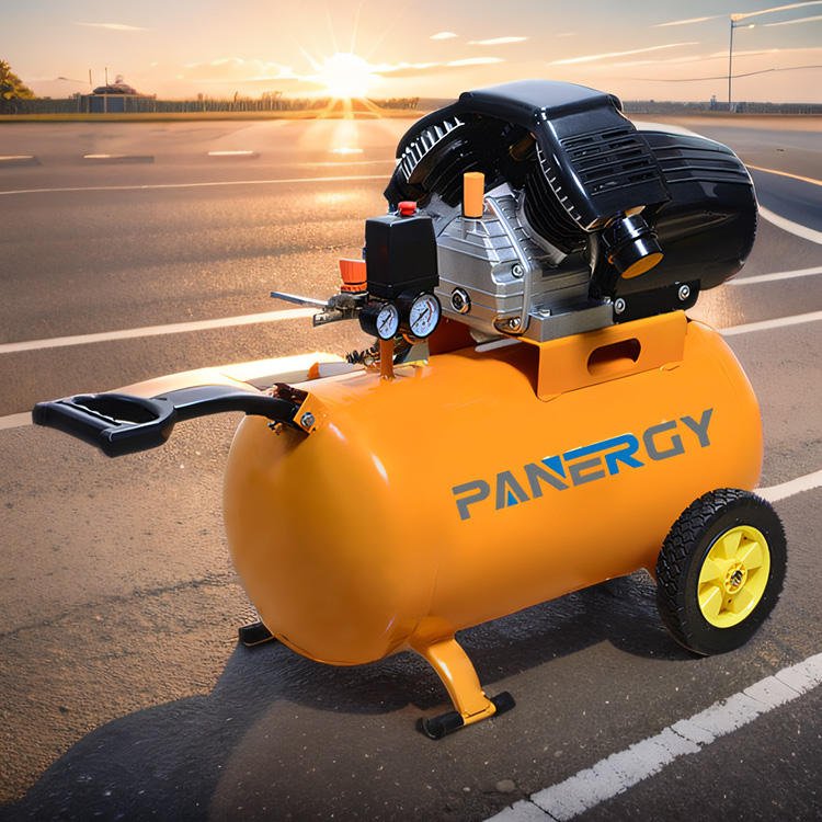 Panergy High Flow 200L/Min Portable Handheld Electric 1800W 2.5Hp 50 Liter Tank Direct-Connected Air Compressor for Painting