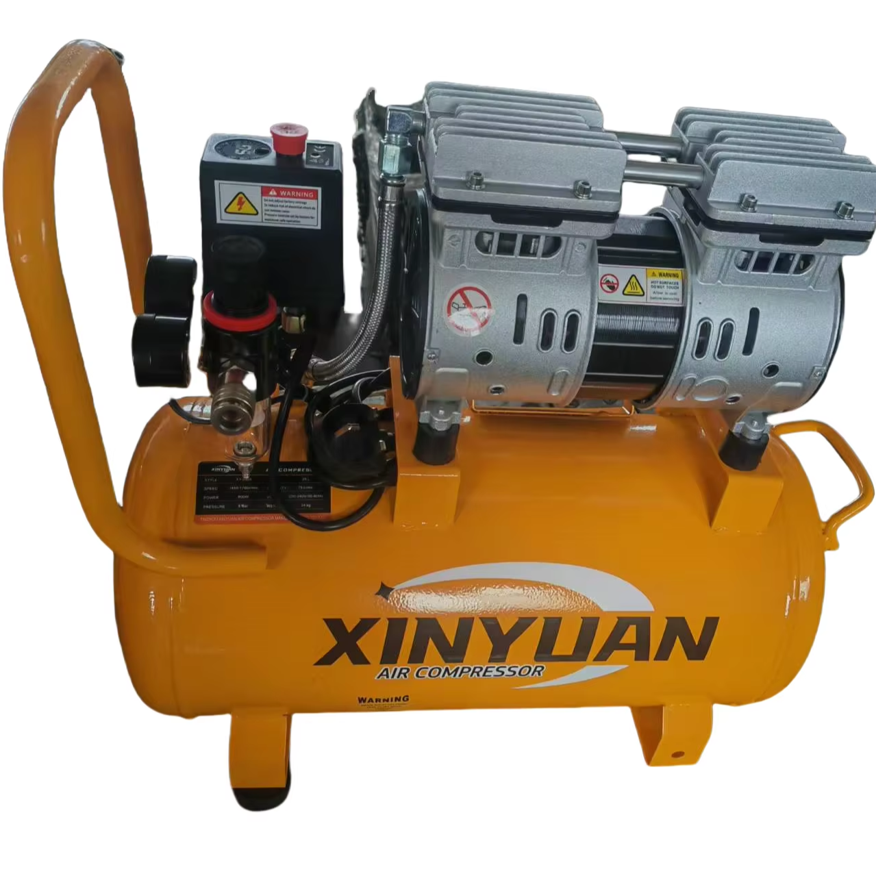 550W 750W 24L Oil Free Silent air Compressor