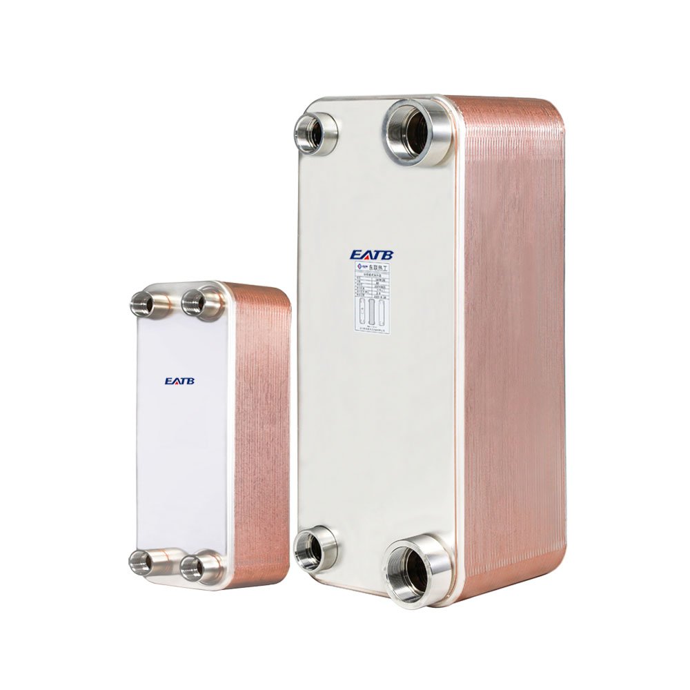 EATB Equipment Cooling Spare Part Water to Water Water to Refrigerant Cooler Condenser Chillers Brazed Plate Heat Exchanger
