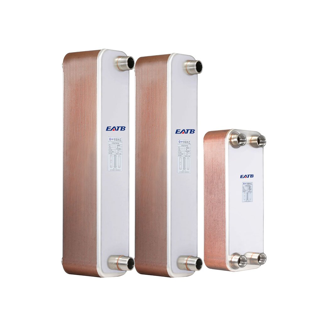EATB Equipment Cooling Spare Part Water to Water Water to Refrigerant Cooler Condenser Chillers Brazed Plate Heat Exchanger