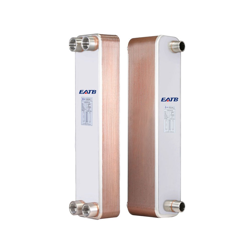 EATB Equipment Cooling Spare Part Water to Water Water to Refrigerant Cooler Condenser Chillers Brazed Plate Heat Exchanger