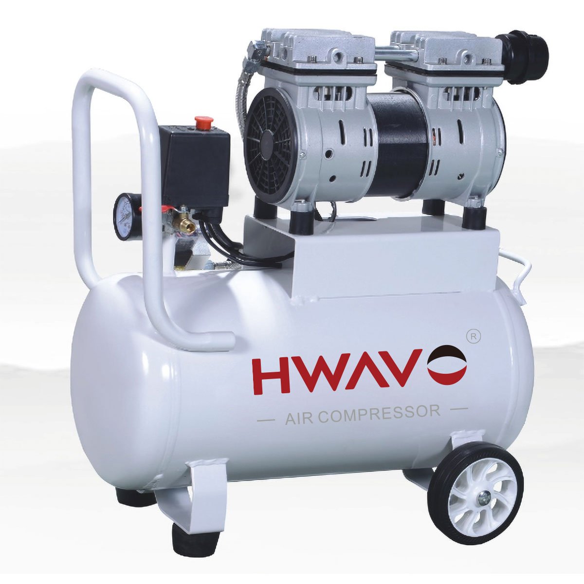 Competitive Price Home Use Portable 24l 1hp Piston Oil Free air Compressor with air Dryer