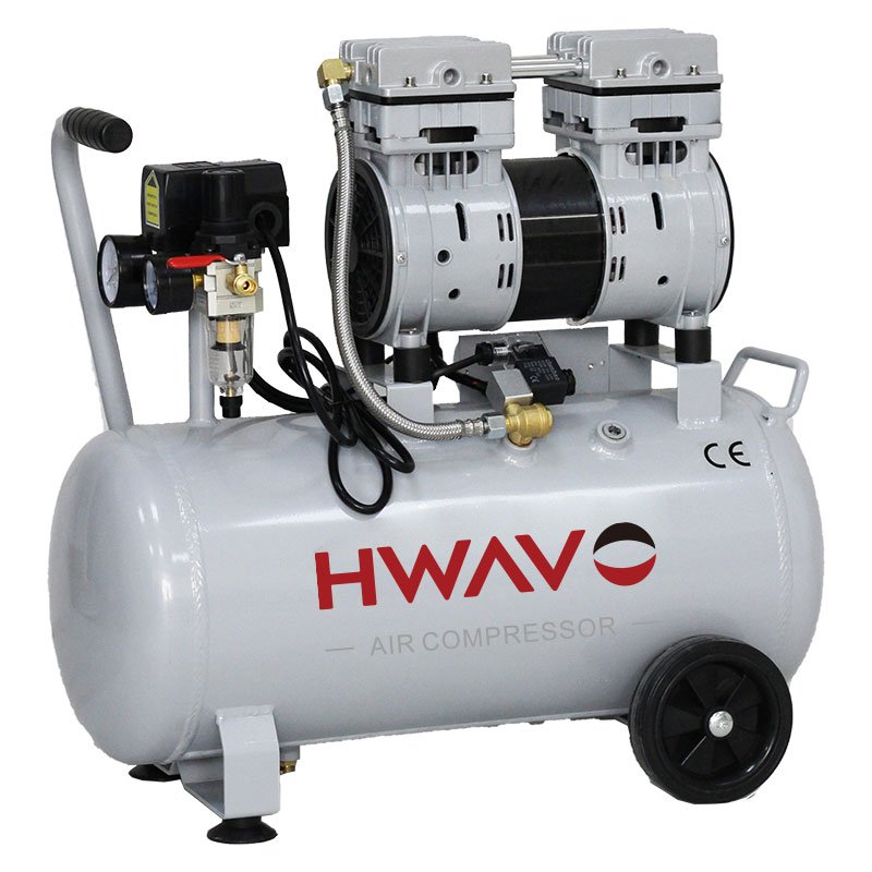 Competitive Price Home Use Portable 24l 1hp Piston Oil Free air Compressor with air Dryer