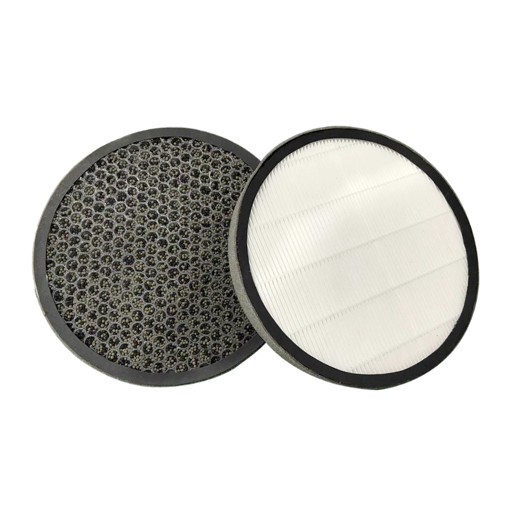Custom Size Round Shape air Purifier Carbon Filter with Hepa China High Quality Granular Activated Carbon Charcoal air Filter