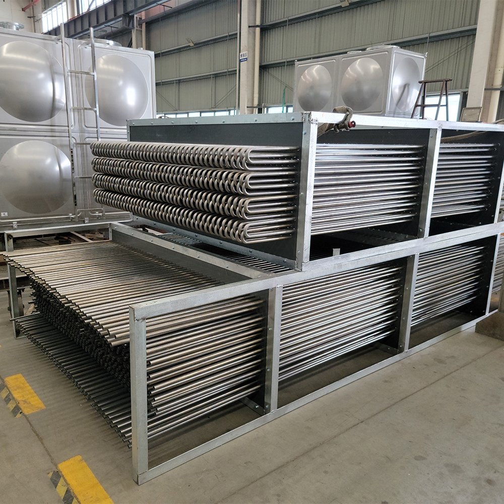 Refrigeration Equipment System Closed Water Cooling Tower Cooling Coils Heat Exchanger