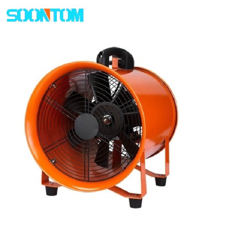 Portable Fan 500mm Suction Blower Fan 1.1 KW Industrial Air Blower 2800 RPM Portable Axial Ducting Fan