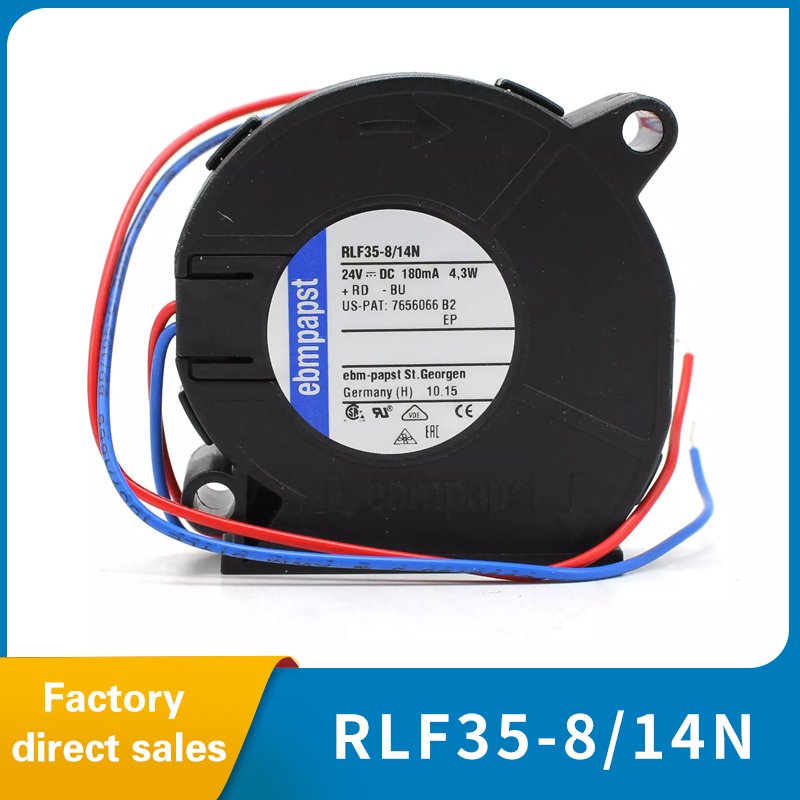 New 51x15mm Blower RLF35-8/14N 24V 4.3W Turbo Blower Fan
