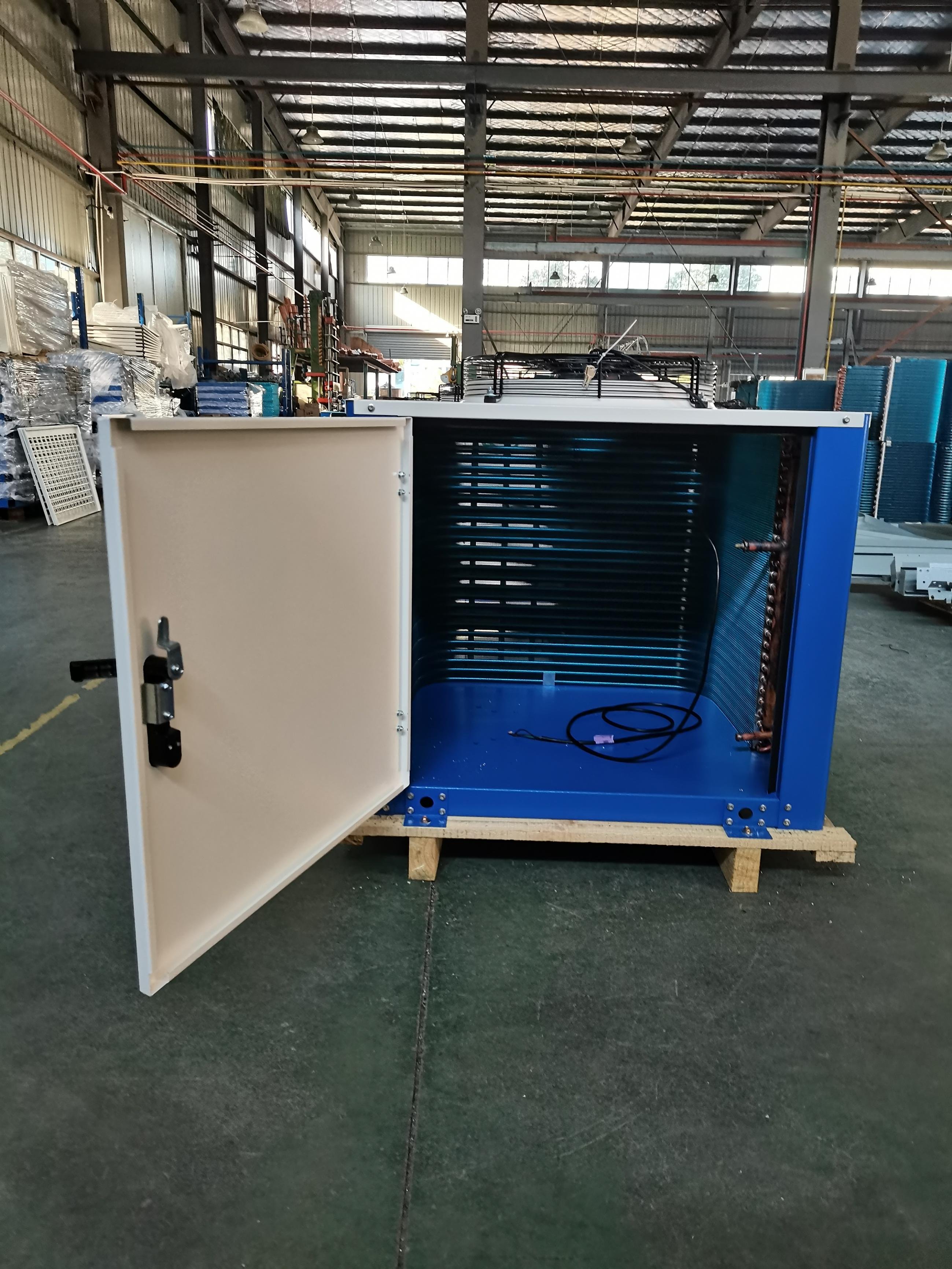 Hot-selling FNU-type Low-noise Air-cooled Unit Box Top Exhaust Fan Compressor Condensation Unit