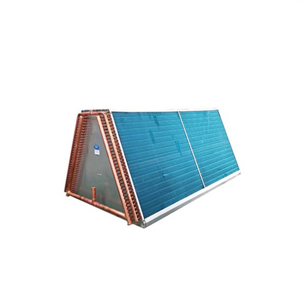 Factory Price High Efficiency Micro Channel Tube Aluminum Fin Air to Air Heat Exchanger Heat Pump L Shape AC Condenser