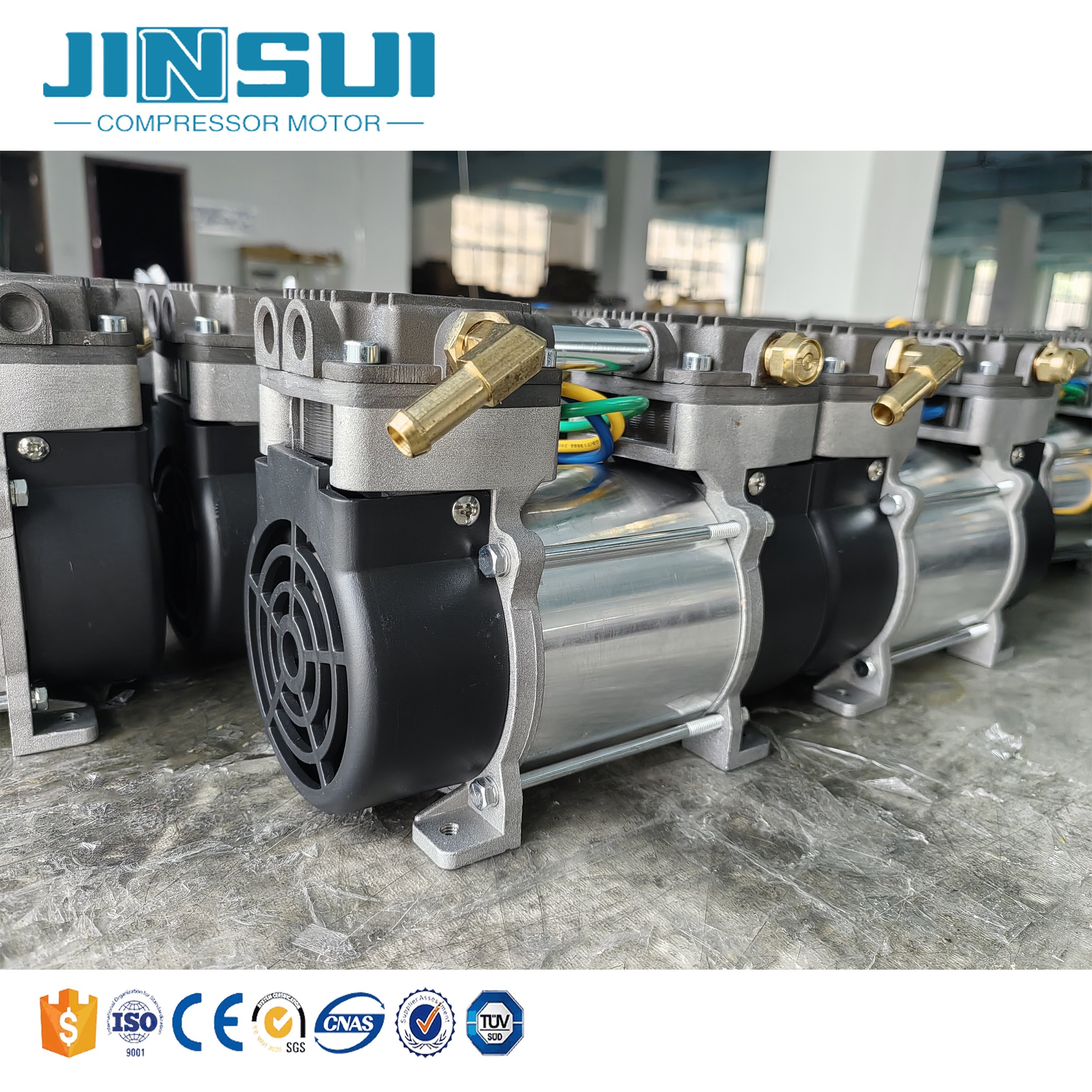 Jinsui Technology Motor 24V Small Size High Capacity Car Use AC Air Compressor
