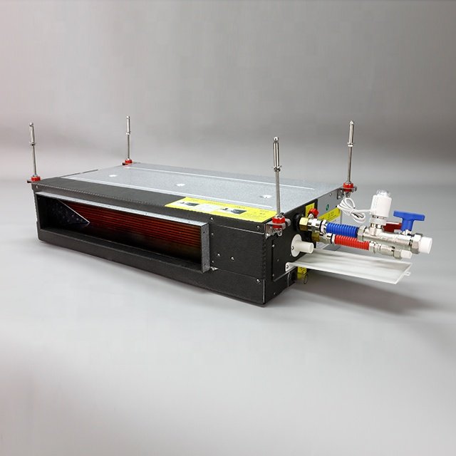 Wholesale High Quality OEM Chilled Water Horizontal Concealed Fan Coil Unit With Return air Box for Engineering Projects