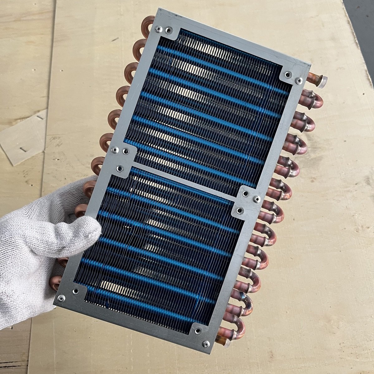 DIY Copper Tube Heat Exchanger For Air Conditioning Oxygen & Engraving Machines Cooling Condenser Product