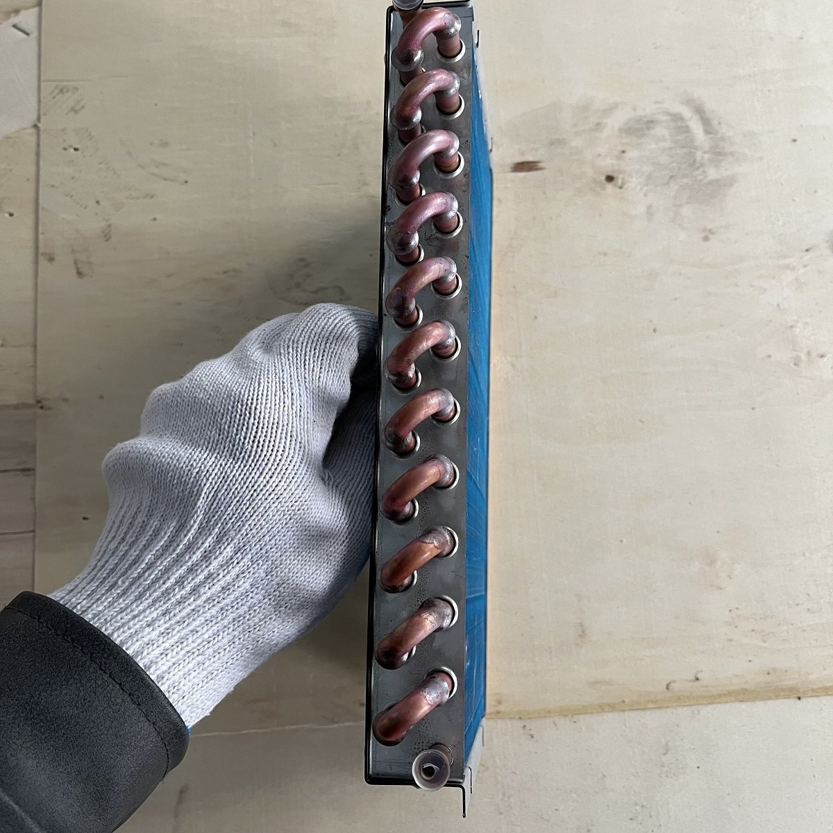 DIY Copper Tube Heat Exchanger For Air Conditioning Oxygen & Engraving Machines Cooling Condenser Product
