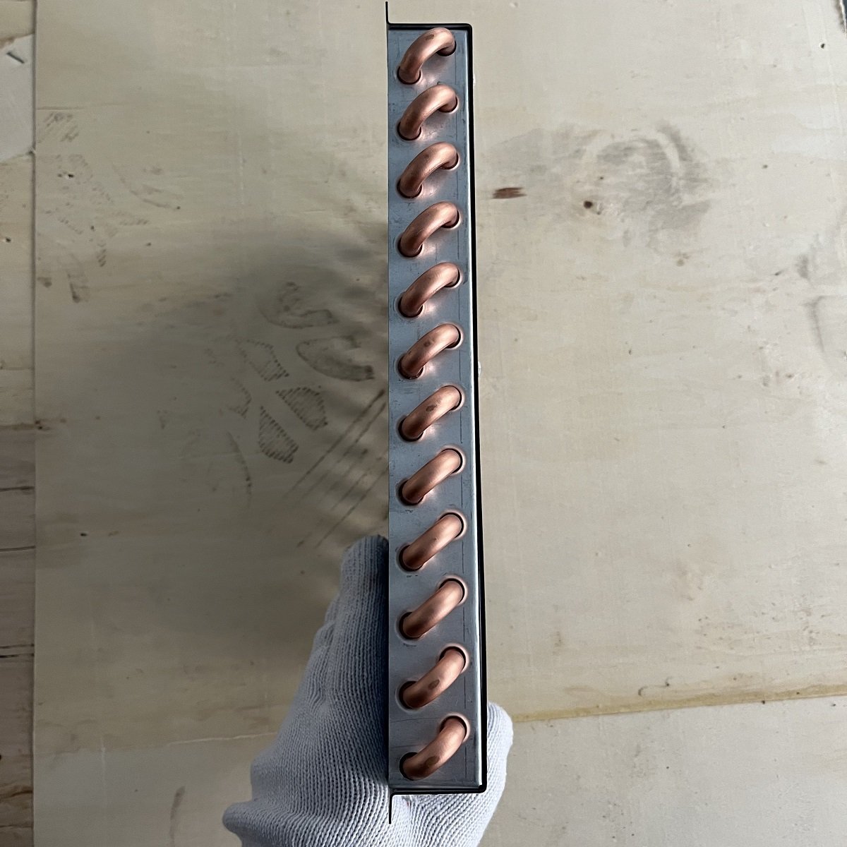 DIY Copper Tube Heat Exchanger For Air Conditioning Oxygen & Engraving Machines Cooling Condenser Product