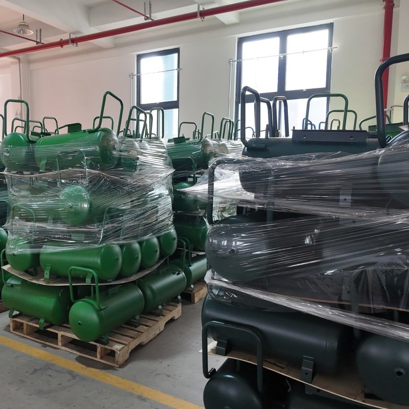 YC-50L Portable 1.5kw Tank 8bar Piston Direct Driven Air Compressor Fully Enclosed Fan Cover