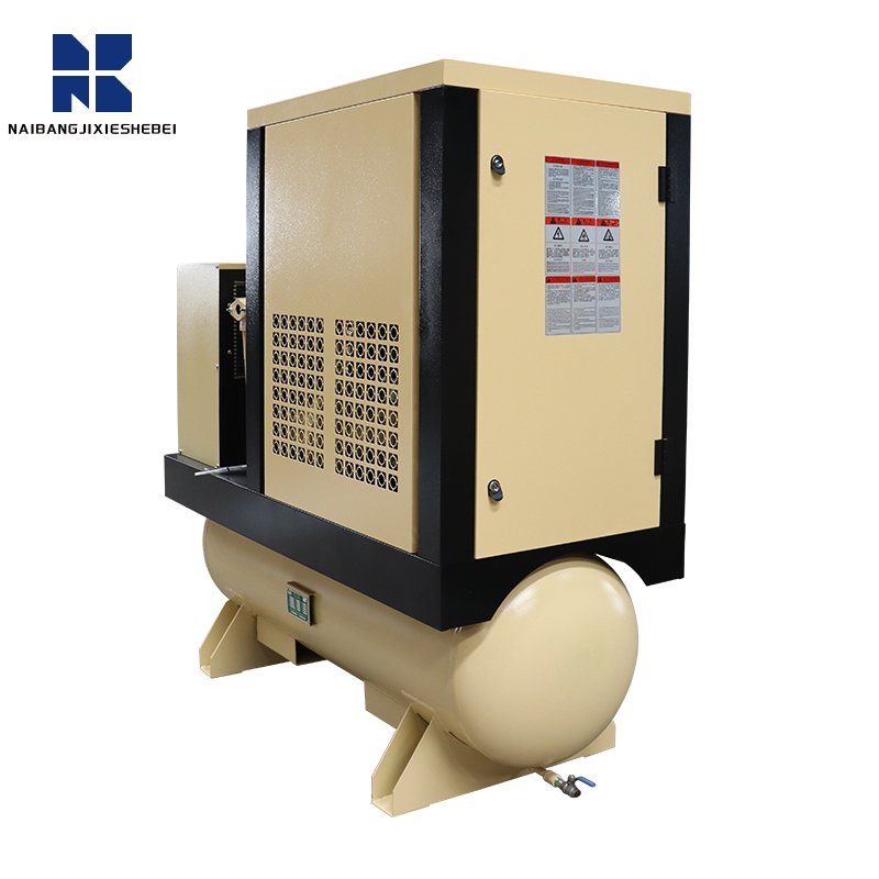 Portable 7.5kw 11kw 15kw 22kw 37kw All in One Slient Air Industrial Compressors Rotary Screw Air-compressors