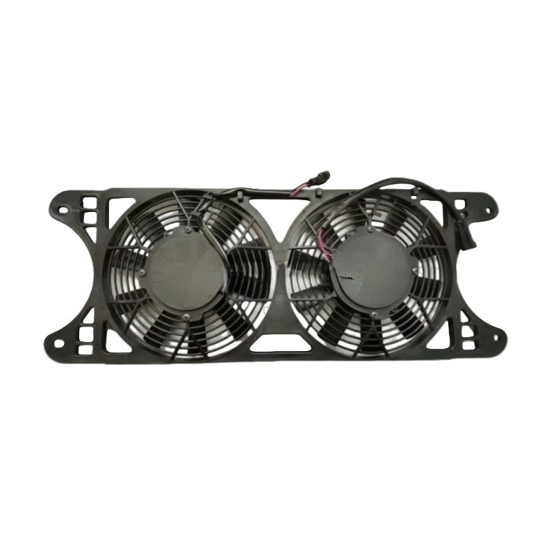 Sinotruk Spare Parts Howo 371 Accessories air Conditioner Fan WG9725530523 Dump Truck air Conditioner Condensing Fan Assembly