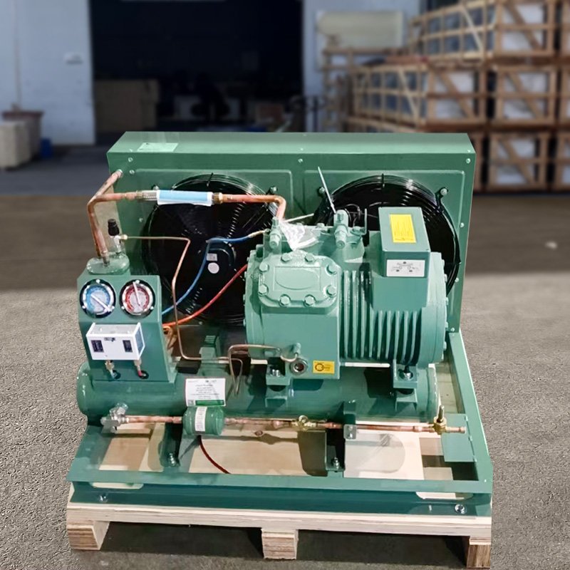 High Performance Auto-Automatic Energy-Saving OEM Compressor Condenser Unit Fast Freezing Refrigeration Condensing Unit