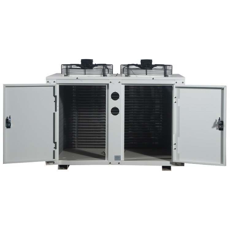 Direct Factory Sales U-Shaped Air-Cooled Condenser Box Fruit Refrigeration Compartment Unit with Pump Core Component