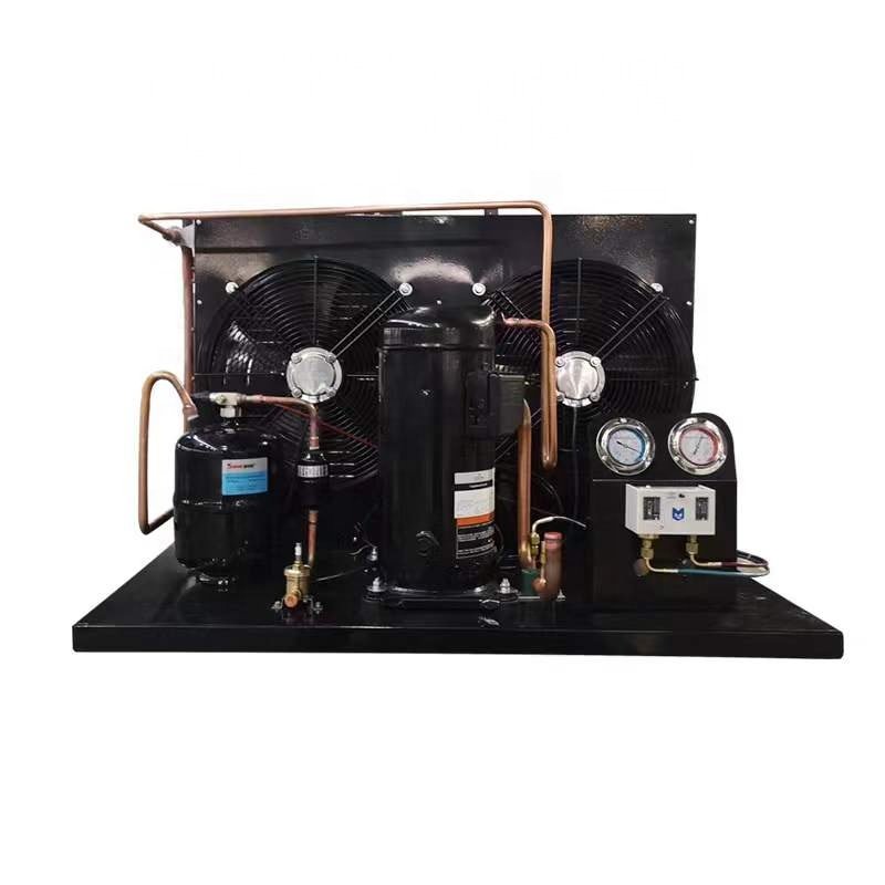 Wholesale Low Noise Condensing Unit Stable Operation Air Cooled Unit With Mini Scroll Compressor for Cold Room