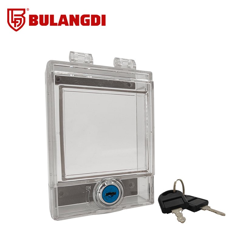 Transparent PC Protective Cover for air Conditioning Switch Control Panel for Panels of 86 and 120 Models Q37 Loto Safety Lock