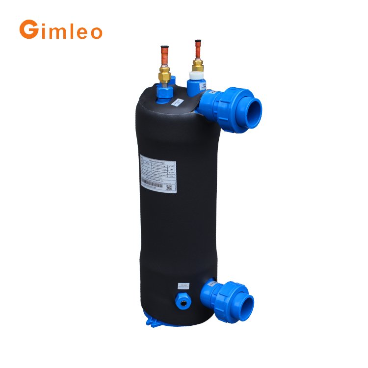 ETA-1 Aquarium Cooling Titanium Aquarium Chillers Evaporator R134a Water Condenser Tube Furnace Hydraulic Cooler Exchange