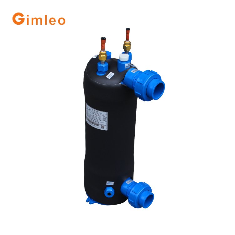 ETA-1 Aquarium Cooling Titanium Aquarium Chillers Evaporator R134a Water Condenser Tube Furnace Hydraulic Cooler Exchange