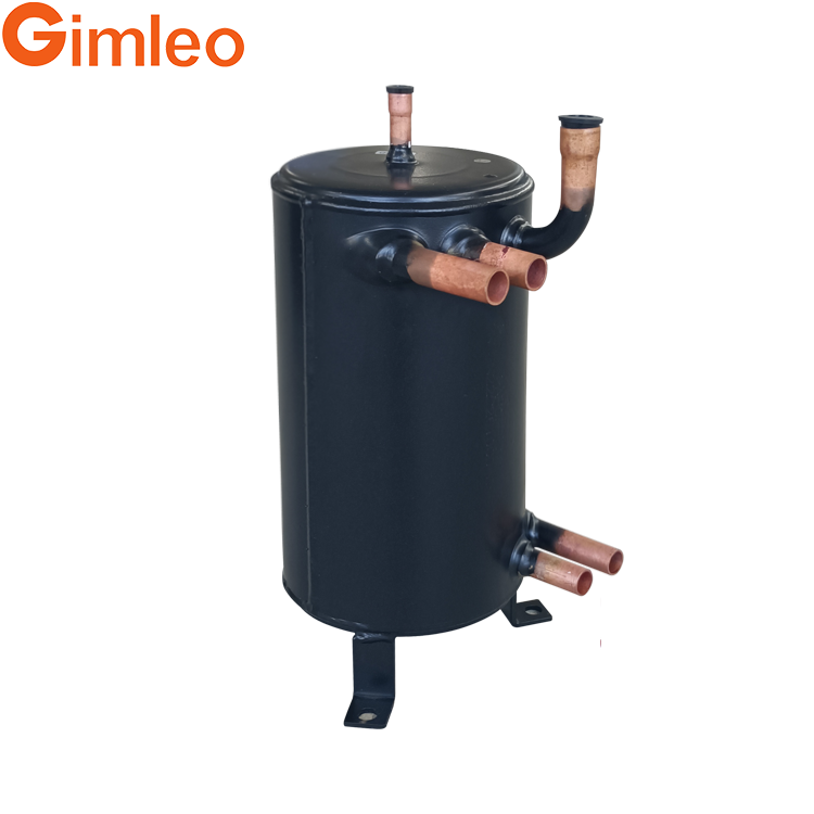 High Performance 13kW round Aluminum Heat Exchanger RAH05 CostEffective with Competitive Price Copper Material
