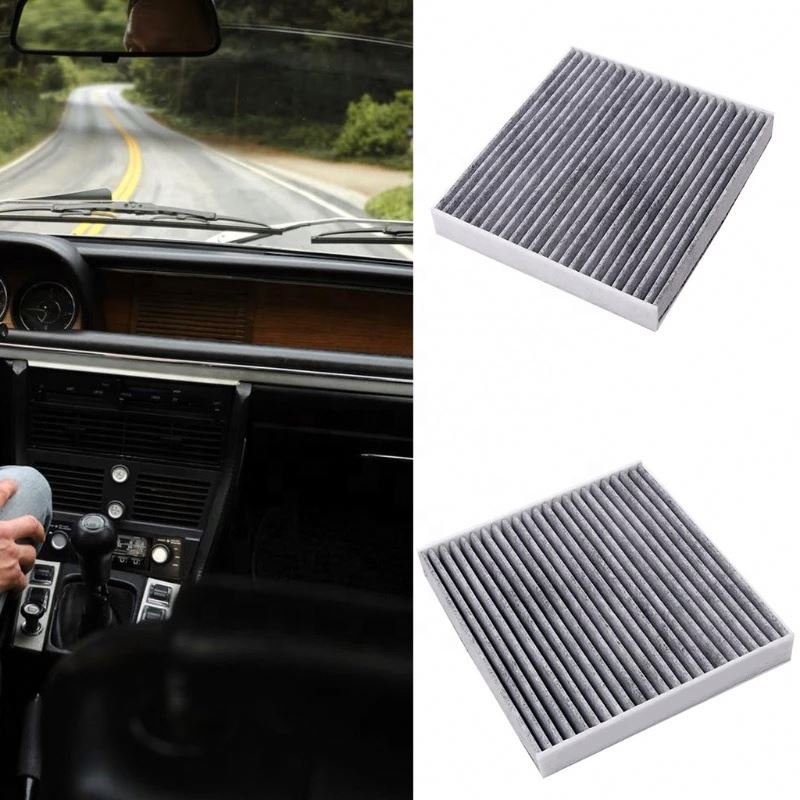 Top White Fiber square Shape Car Ac Cabin air Filter 87139-30040 for toyota corolla camry highlander Haice