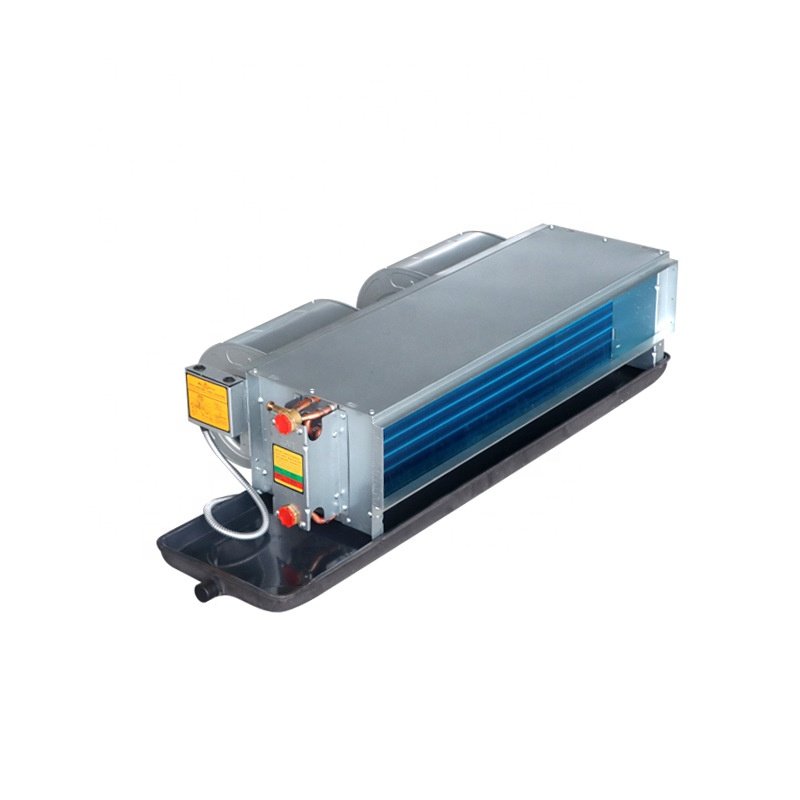 High air Volume Commercial Horizontal Concealed Fan Coil Low Noise Dual Purpose Horizontal Concealed Fan Coil
