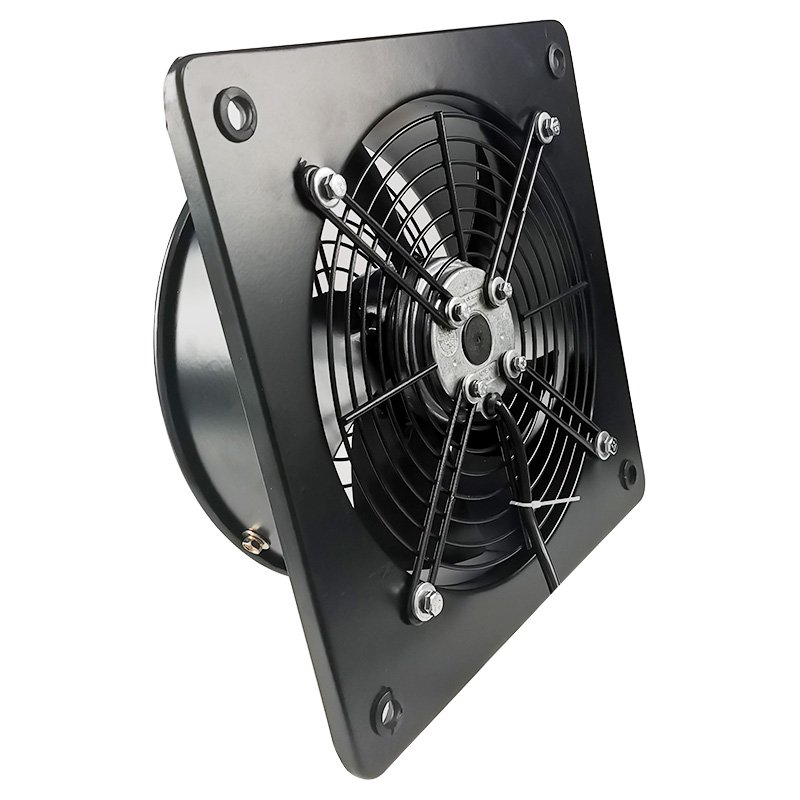 24 Inch Industrial Exhaust Shutter Fan Single Speed Wall Mount Fan