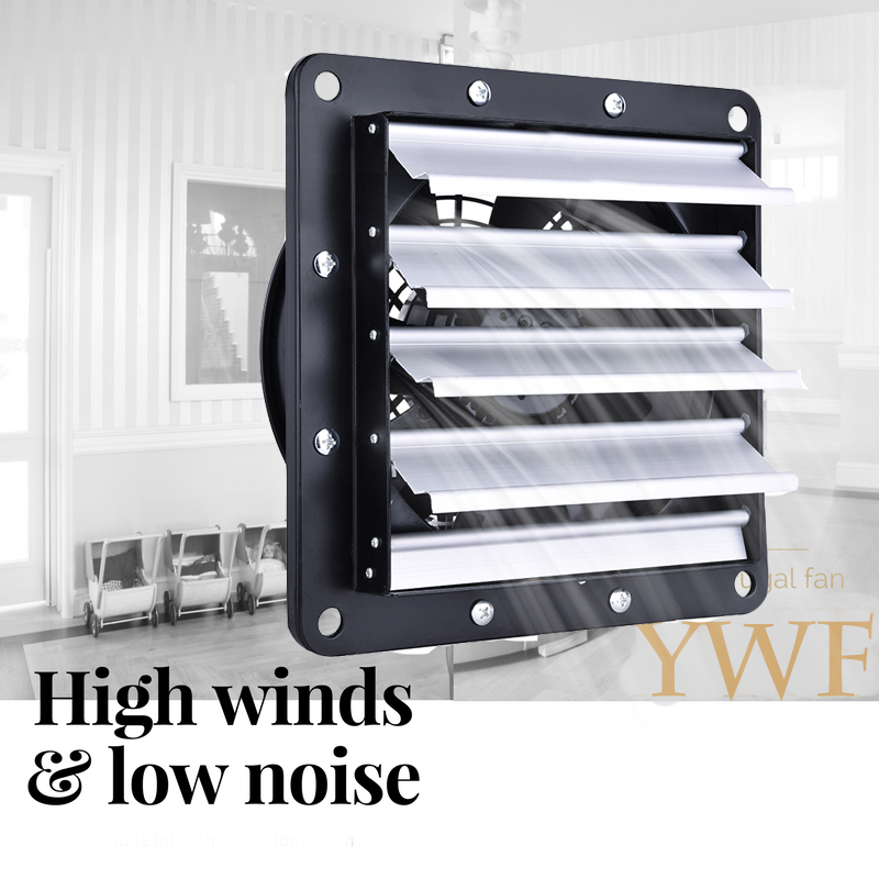 24 Inch Industrial Exhaust Shutter Fan Single Speed Wall Mount Fan
