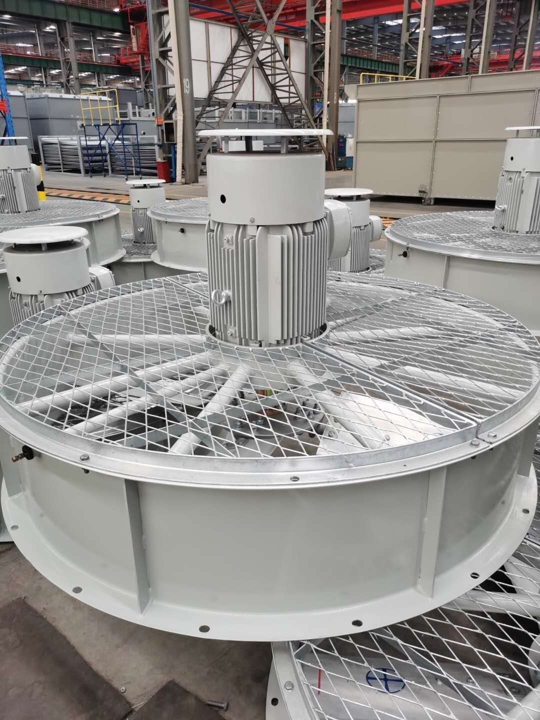 Cooling Towers Fan Blade Water to air Heat Exchanger with Fan