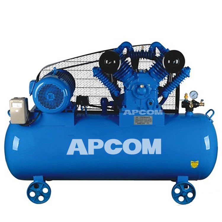 Low Noise APCOM 7.5 10 hp bar Reciprocating air Compressor Pump TA100 TA120 TA125 Fusheng Piston Air-compressor Aircompressor