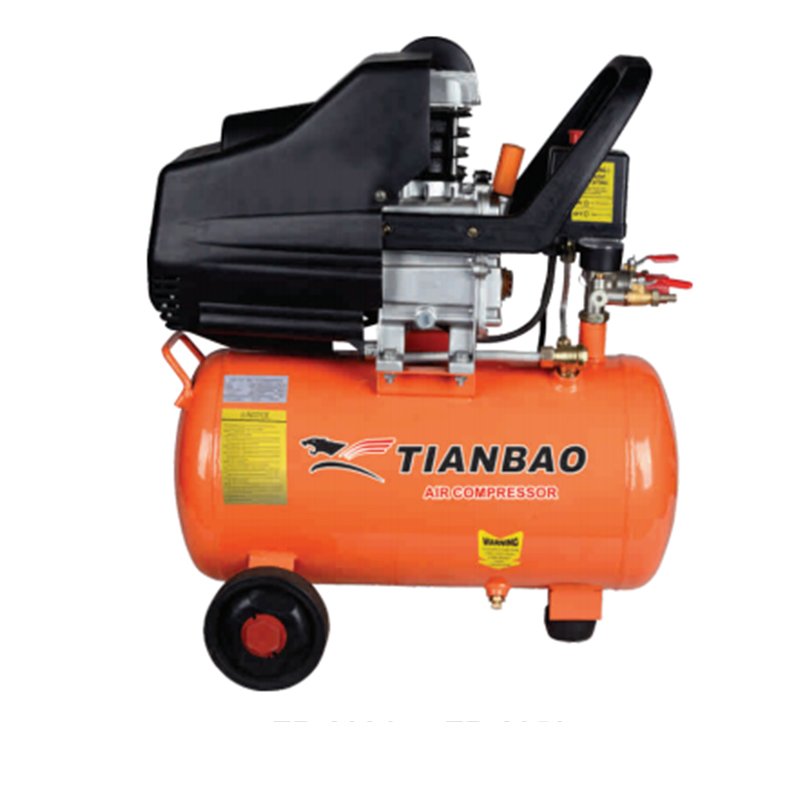 TB-2550 185L/min 2800r/min 2.5HP/1.8KW Portable Rechargeable Cordless Direct Drive Air Compressor 50L
