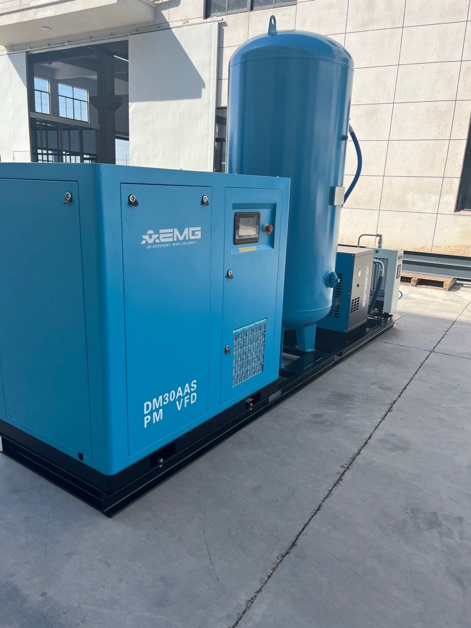 Screw air Compressor Station for High Power Laser Cutting Machine Manufacturer