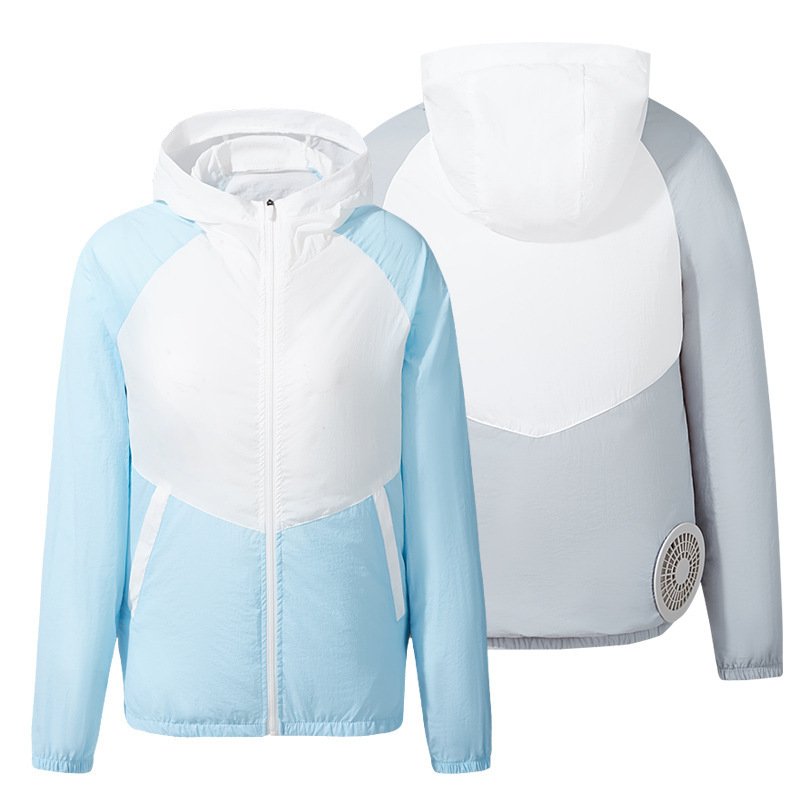 Summer air Conditioned Clothes 12v Battery Work Ac Cooling Jacket for Women