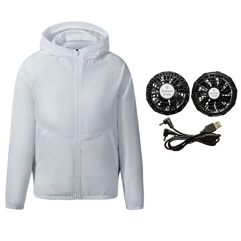 Summer air Conditioned Clothes 12v Battery Work Ac Cooling Jacket for Women